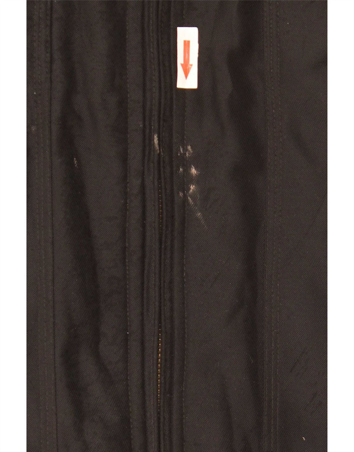 Trussardi Herren wattierte Bomberjacke IT 52 XL Schwarz Polyester