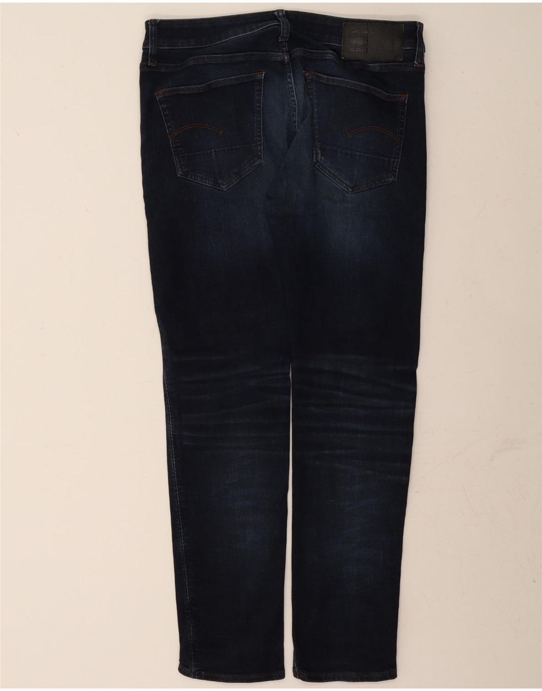 G-STAR Mens Slim Jeans W33 L32 Navy Blue Cotton Vintage G-Star and Second-Hand G-Star from Messina Hembry 