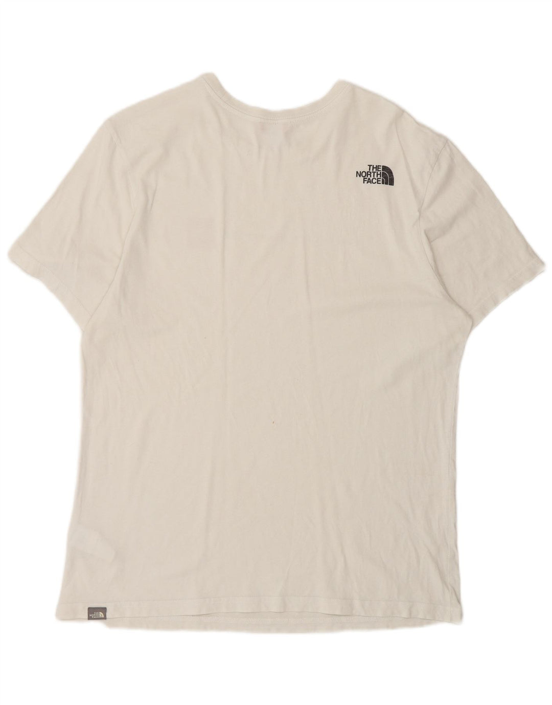 THE NORTH FACE Herren-T-Shirt mit Grafik, Größe L, aus weißer Baumwolle