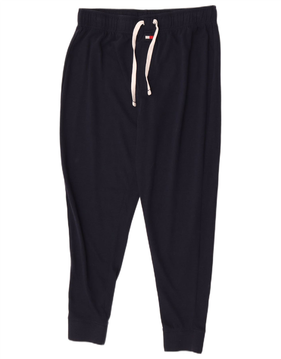 Tommy Hilfiger Herren-Trainingshose, Jogginghose, mittelmarineblaue Baumwolle