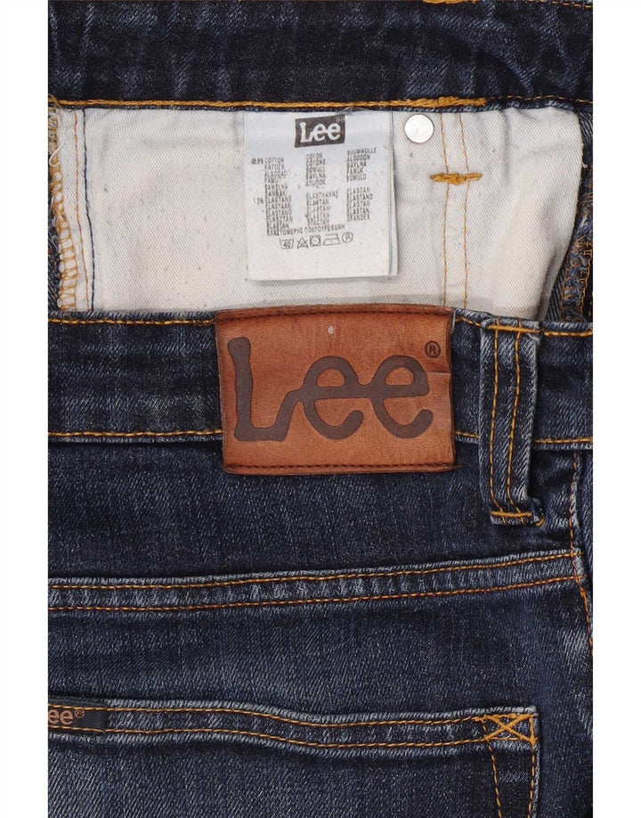 Lee Herren Powell Slim Jeans W32 L34 Marineblau Baumwolle