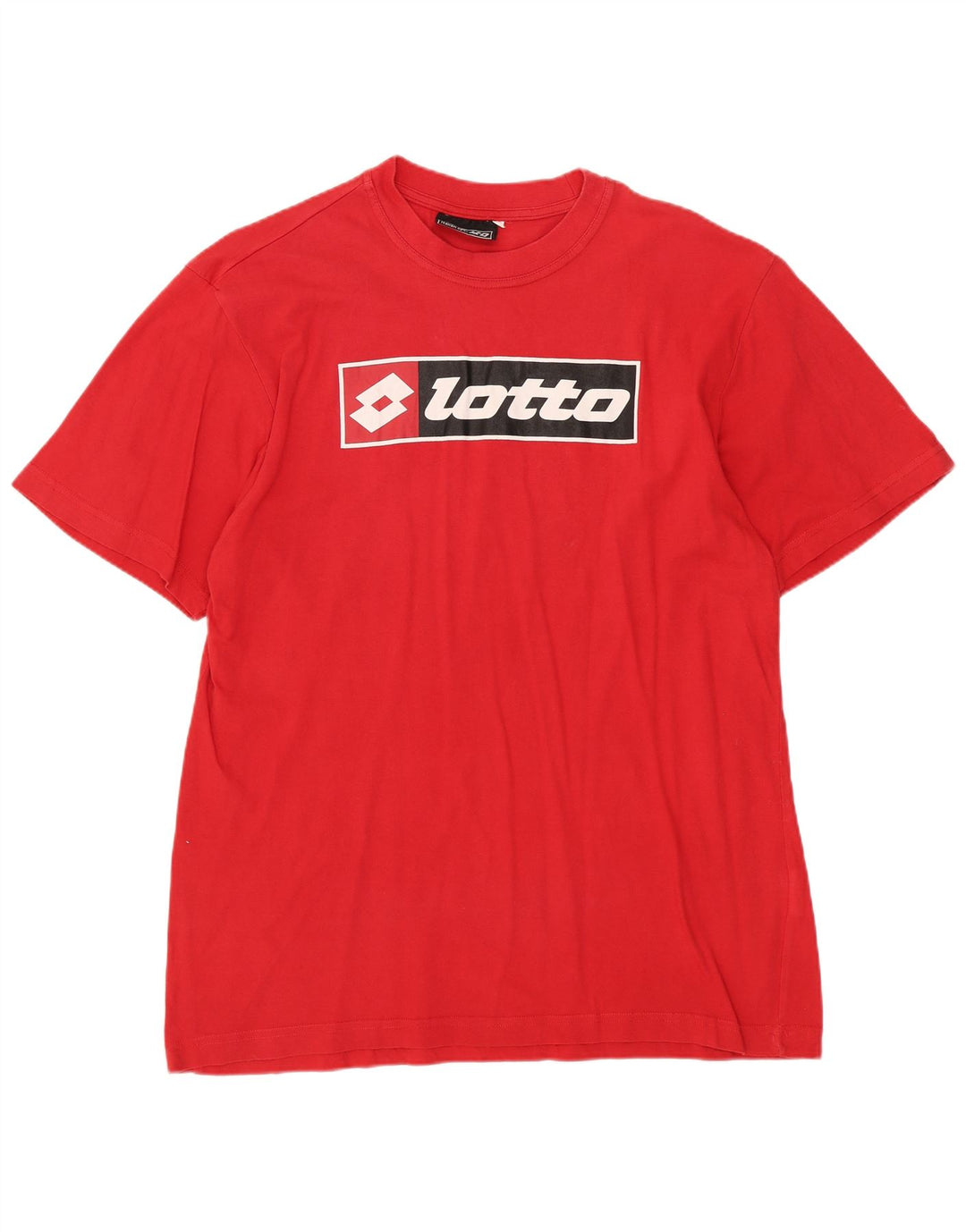 LOTTO Herren-T-Shirt mit Grafik, mittelrote Baumwolle