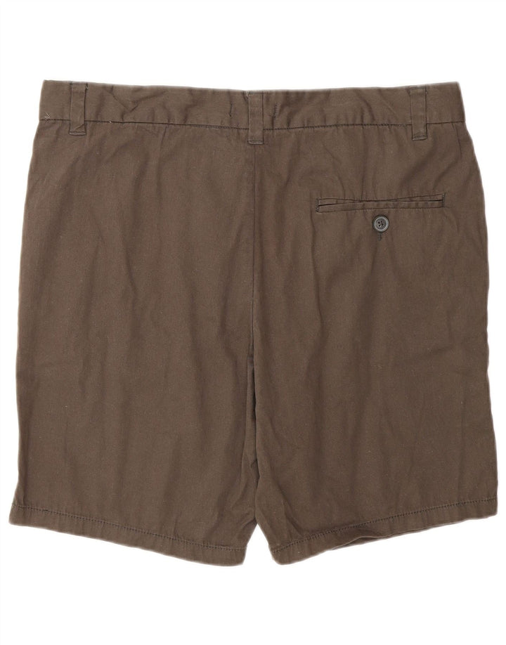 FRENCH CONNECTION Herren-Chinoshorts, Größe L, W34, braune Baumwolle
