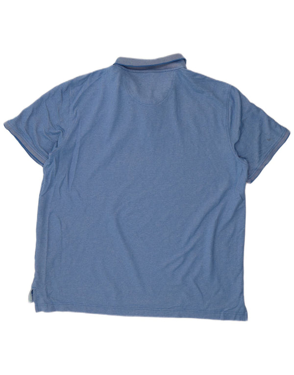 IZOD Herren Poloshirt 2XL Blau Baumwolle