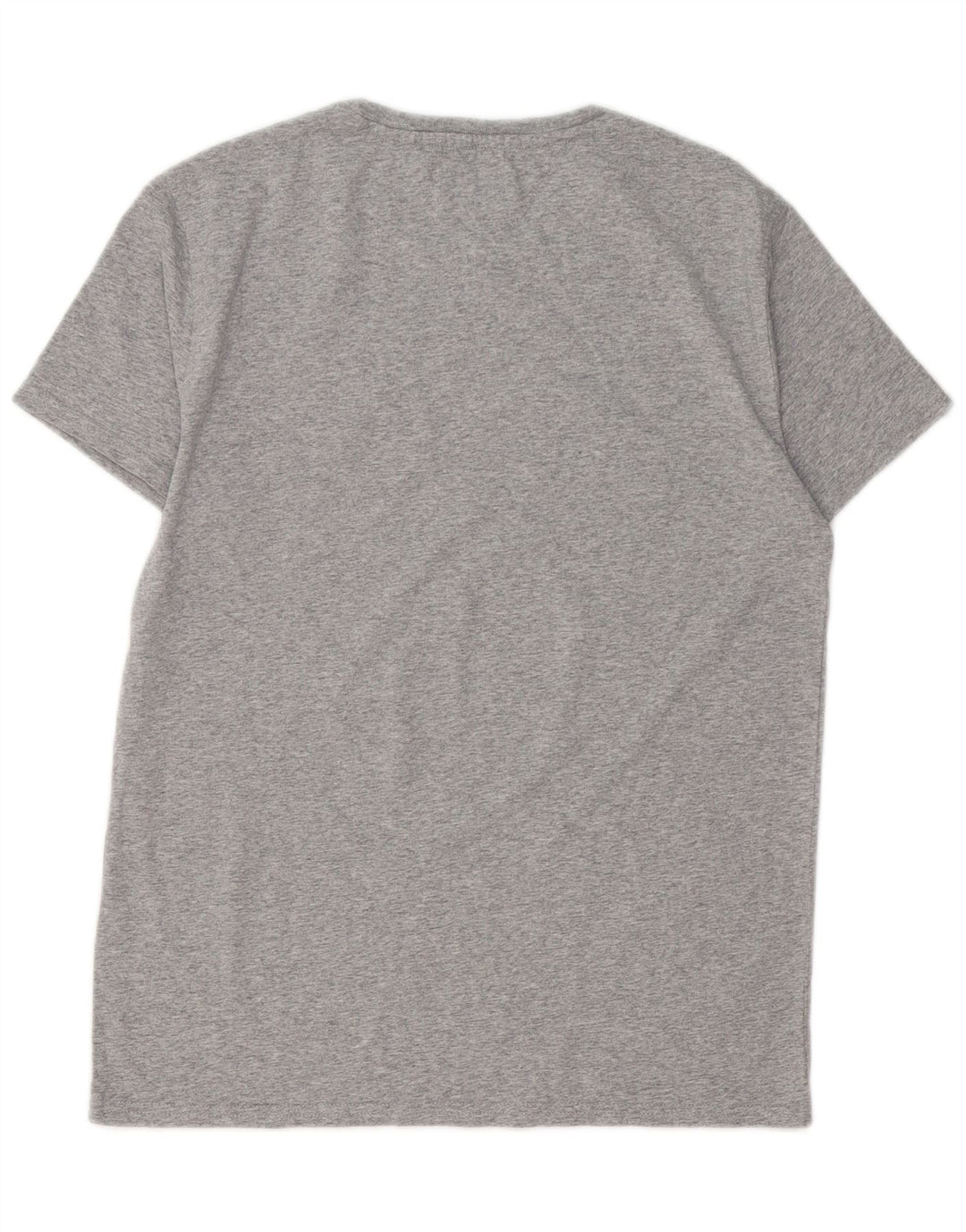 TOMMY HILFIGER Herren Regular Fit T-Shirt Top Small Grau Baumwolle