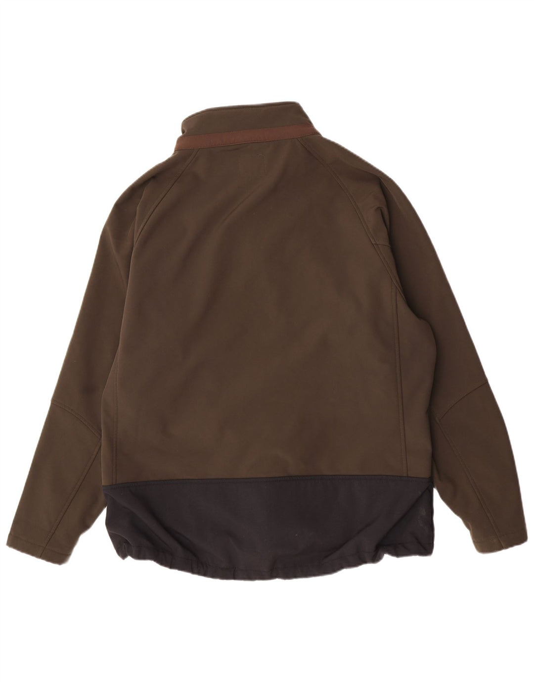 Dickies Herren-Windbreaker-Jacke, UK 46 3XL, Khaki, Colourblock-Polyester