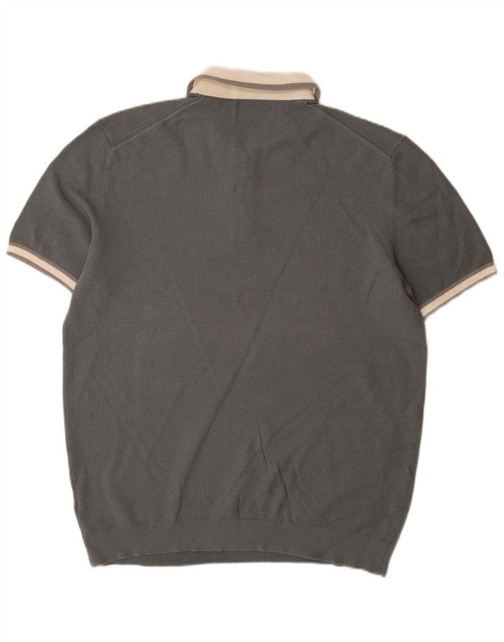 Marks & Spencer Herren-Pullover mit Rollkragen, XL, Grau, Farbblock