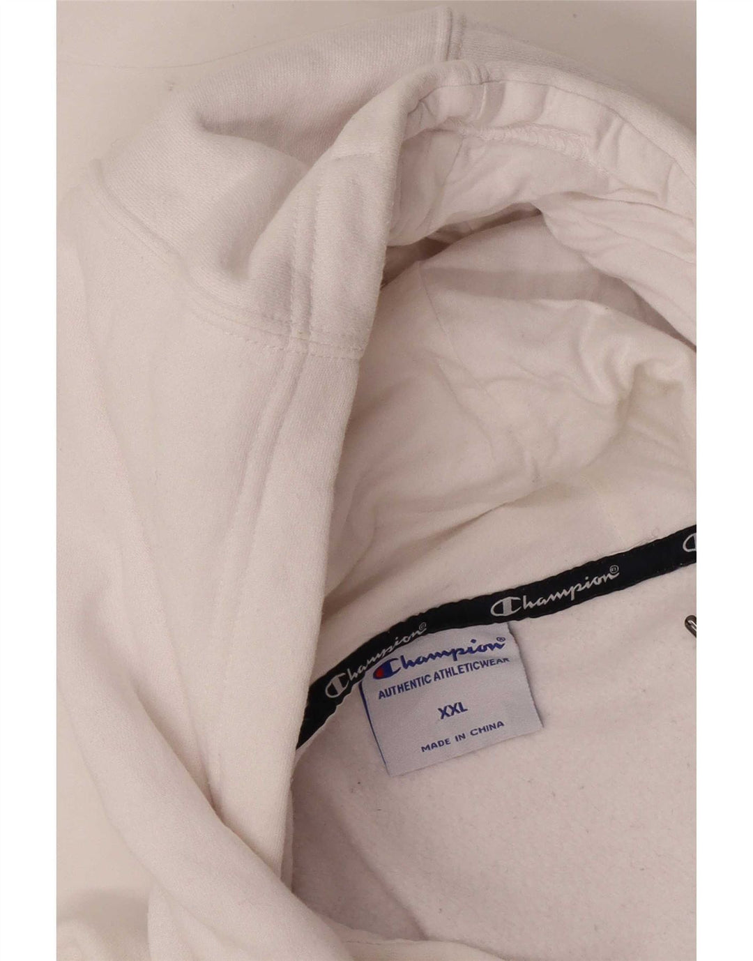 Champion Herren Kapuzenpullover 2XL weiße Baumwolle