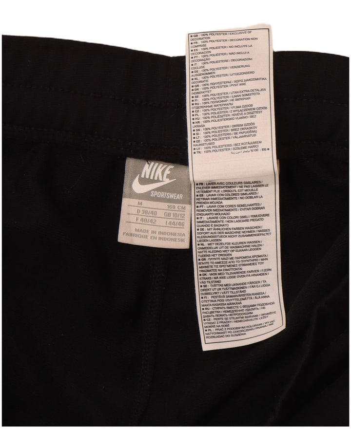 Nike Damen-Trainingshose UK 10/12 Mittelschwarzes Polyester