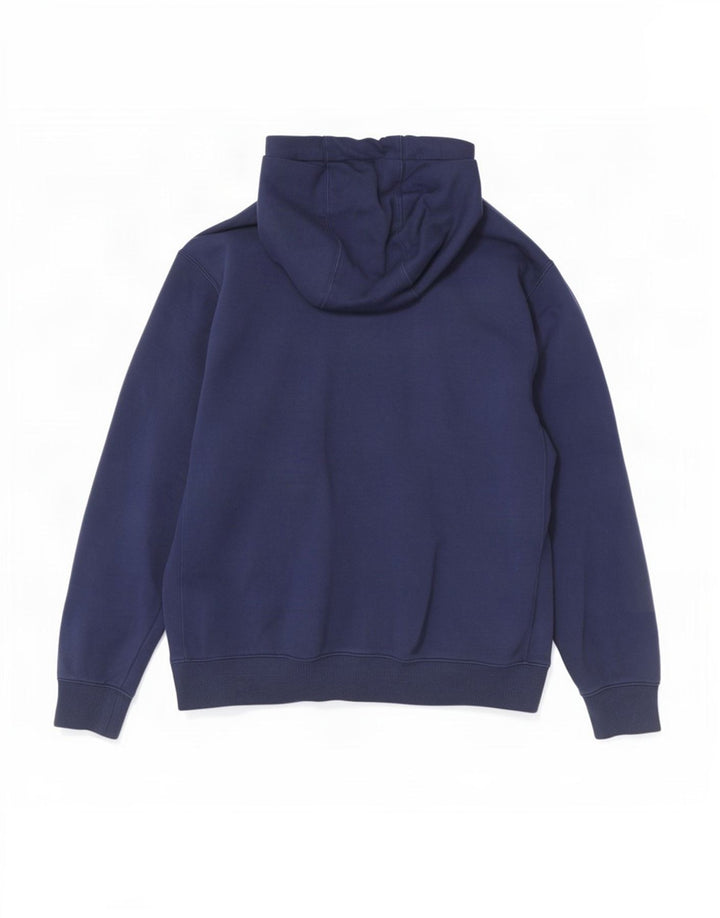 Nike Herren-Hoodie-Pullover aus Baumwolle in mittlerem Marineblau
