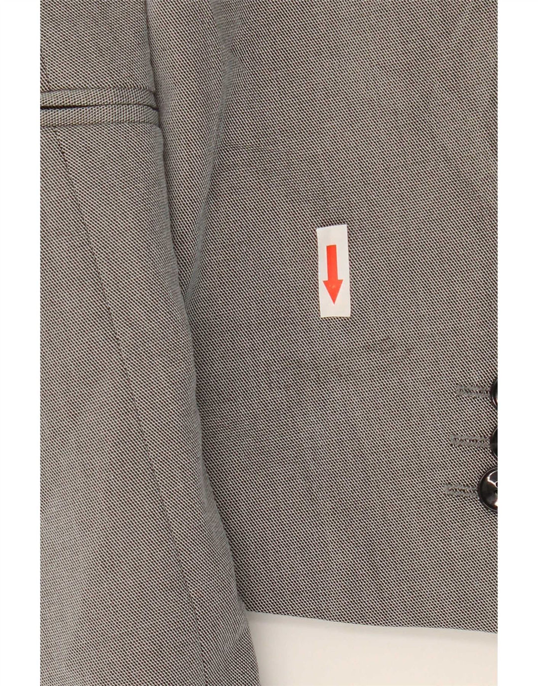 Zara Herren-Blazer mit 1 Knopf, EU 50, Mittelgrau