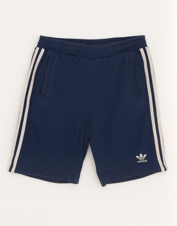 Adidas Herren Sport Shorts XS Blau Baumwolle Sport