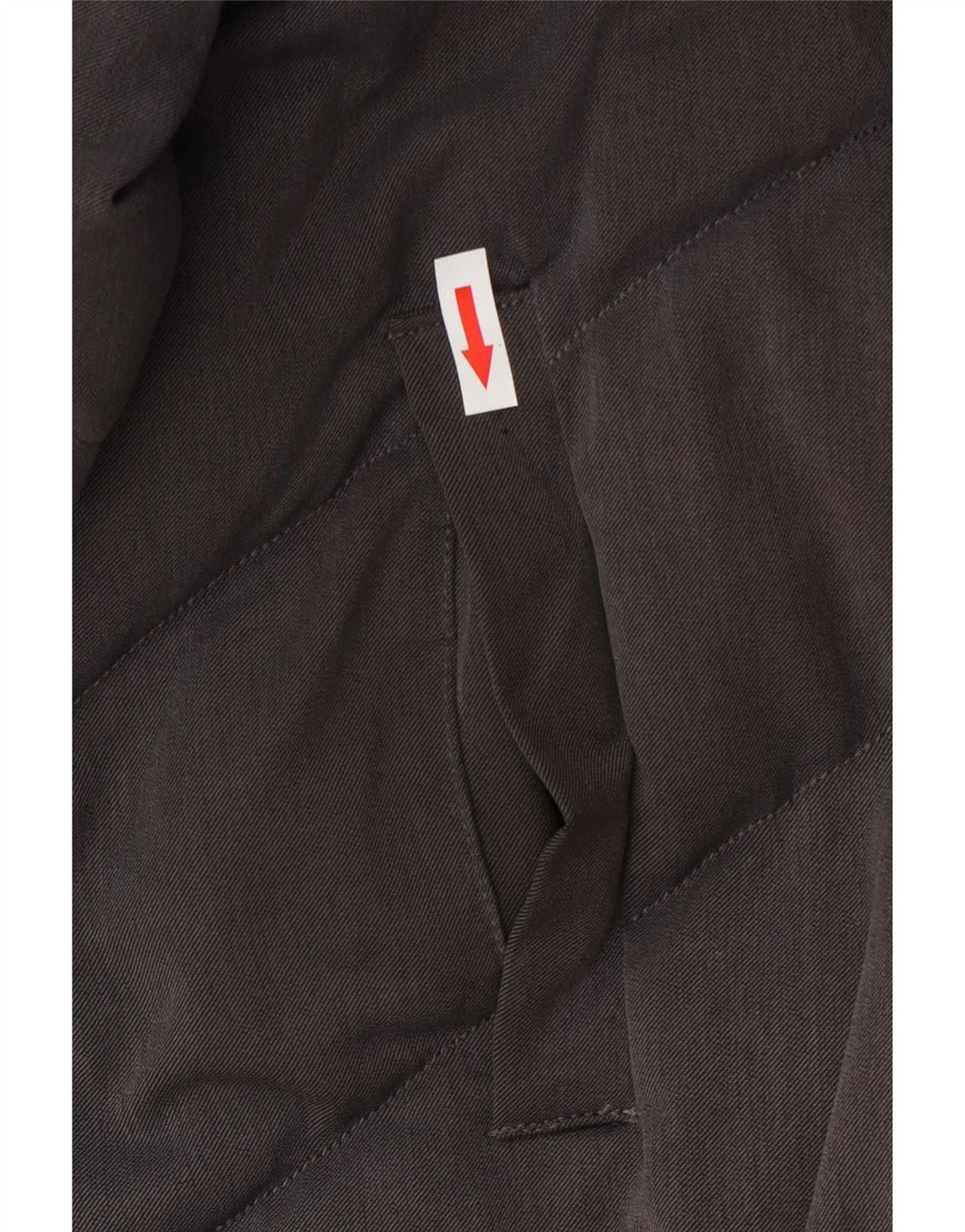 Moncler Damen gepolsterter Mantel, Größe 4, groß, Grau