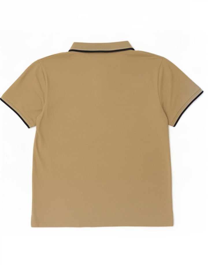 Trussardi Herren-Poloshirt aus Baumwolle in Mittelbeige