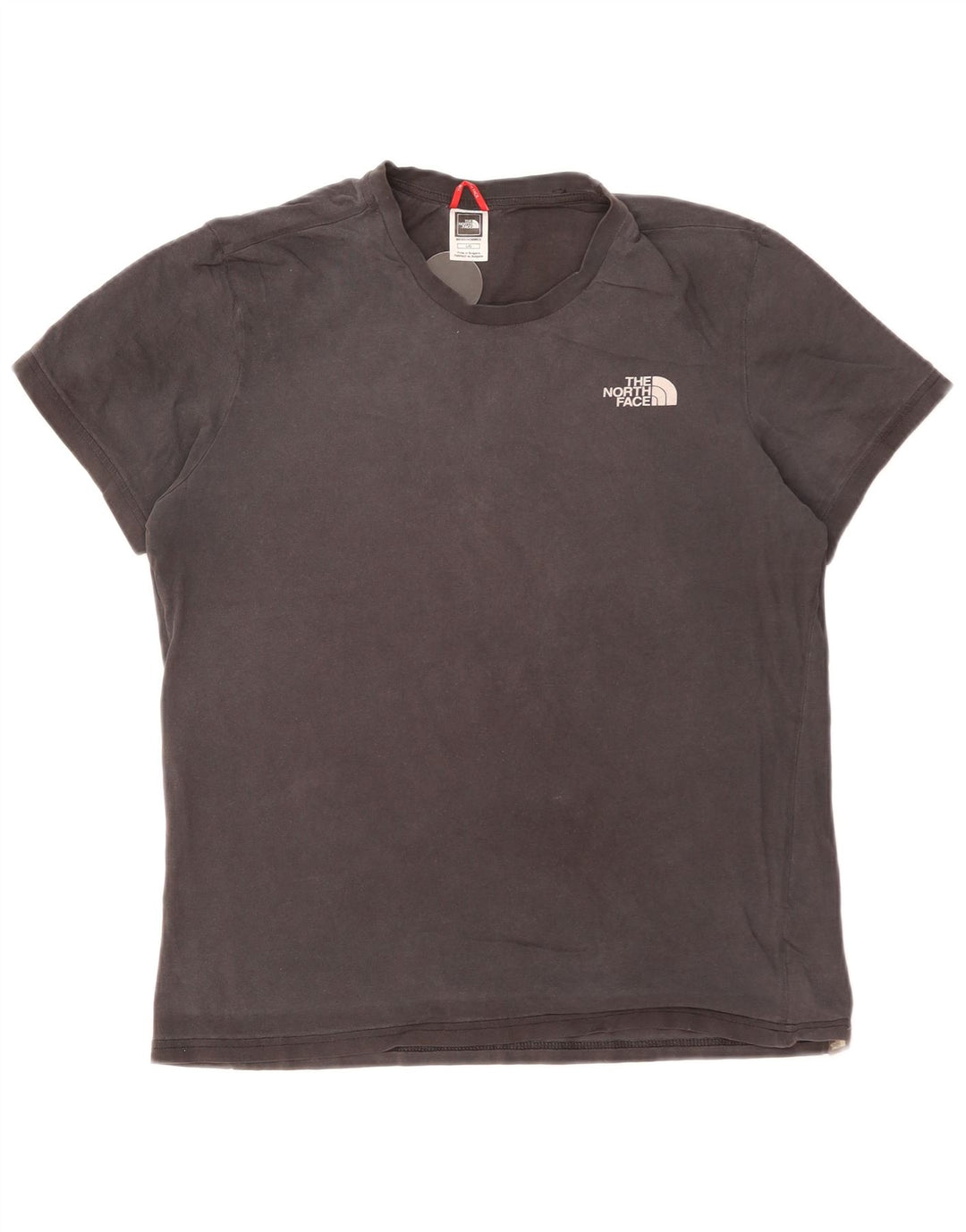 THE NORTH FACE Herren T-Shirt Top Large Grau Baumwolle