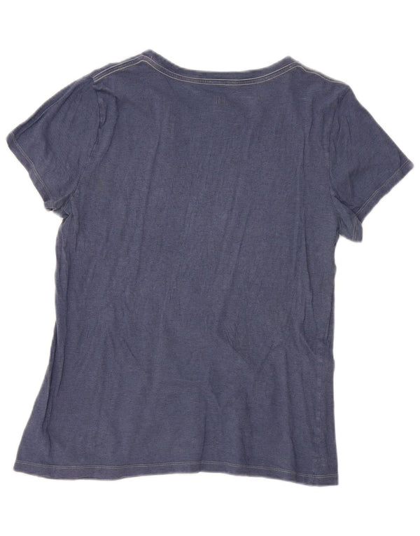 Gap Grafik-T-Shirt für Damen, UK 14, Größe L, Marineblau, Baumwolle