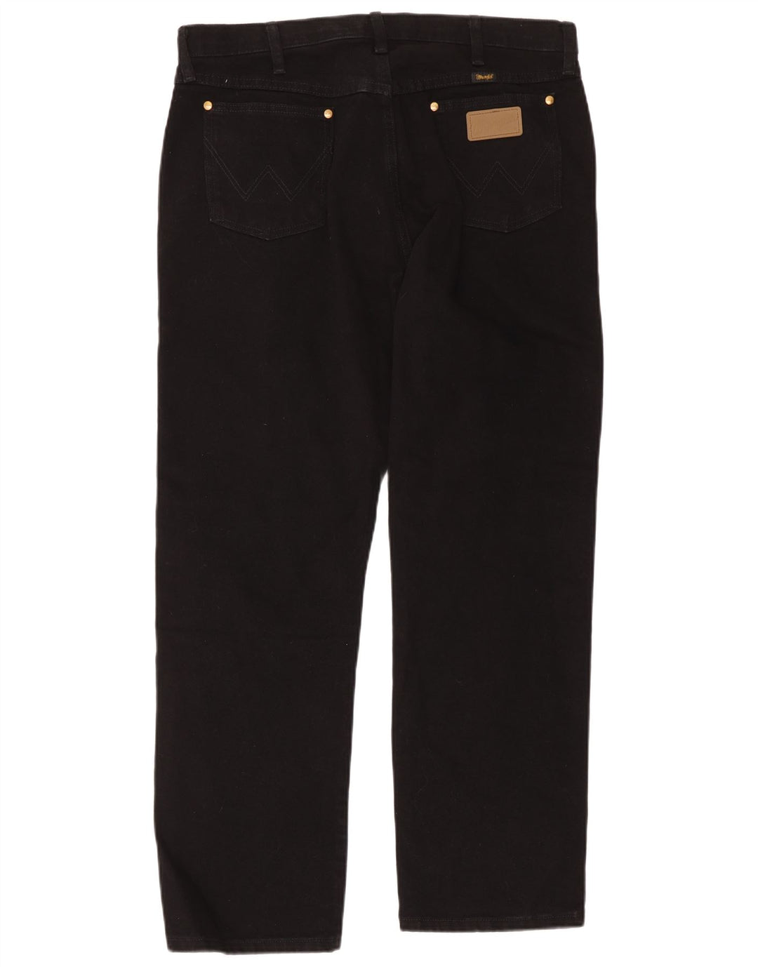 Wrangler Herren Straight Jeans W36 L30 Schwarz