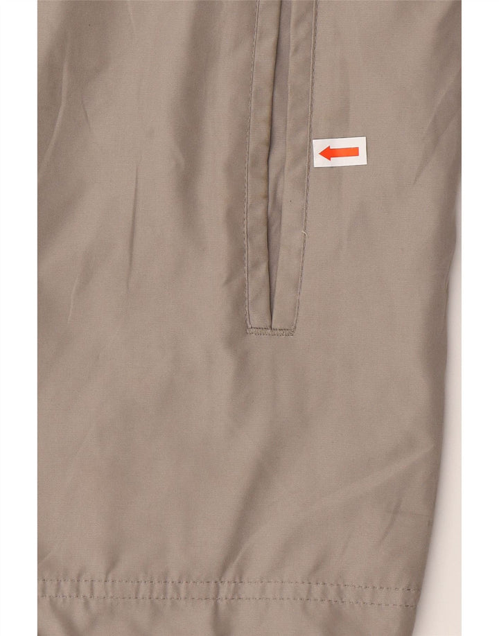 CHAMPION Herren-Trainingsanzug-Top-Jacke, großes graues Polyester