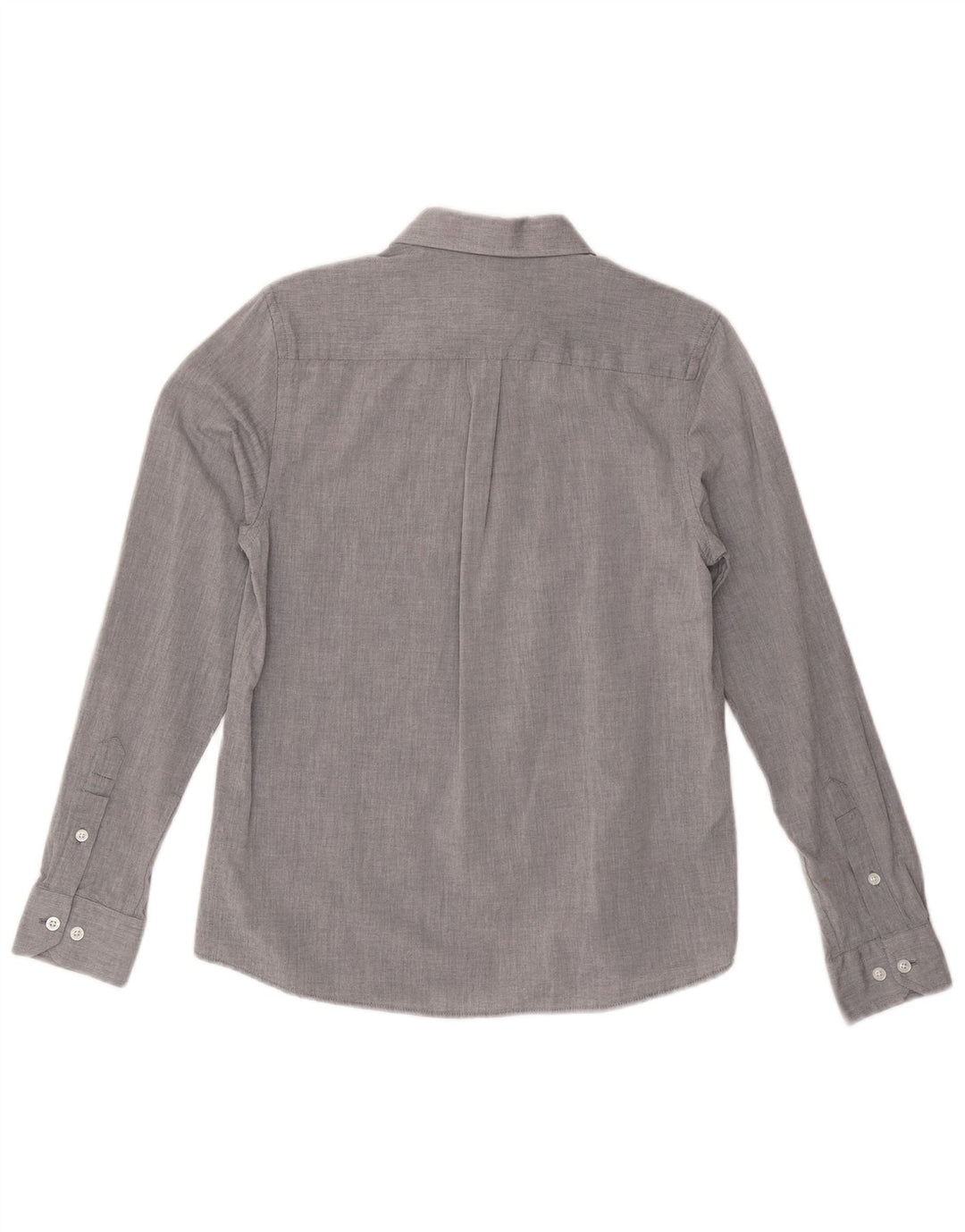 HARMONT & BLAINE Herren-Slim-Fit-Hemd, Größe S, Grau, Baumwolle