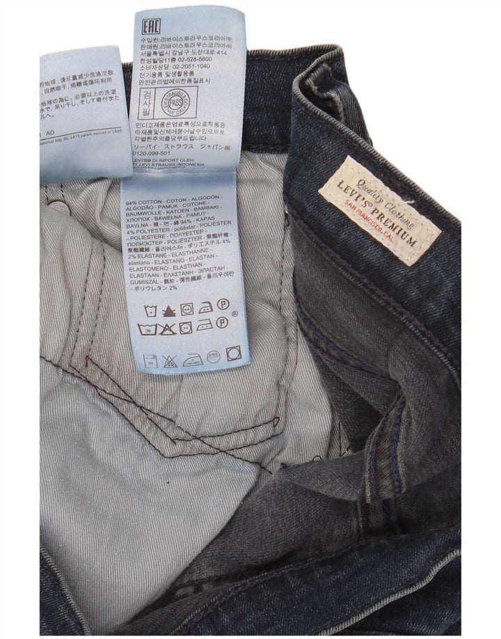 Levi's Herren Skinny Jeans W34 L32 Blaue Baumwolle