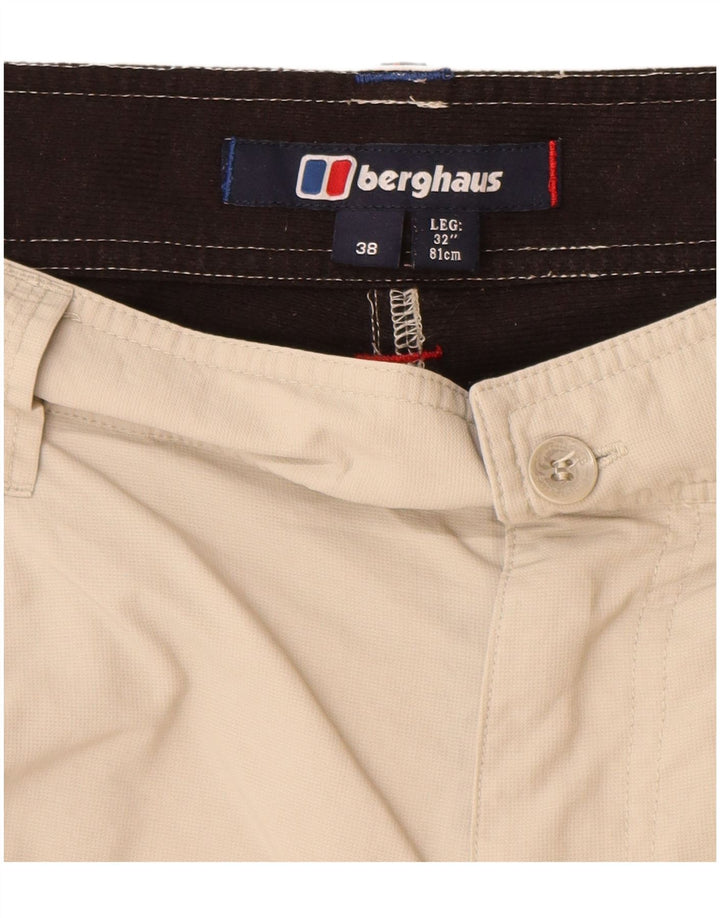 Berghaus Herren Cargo Shorts W38 XL Beige Nylon