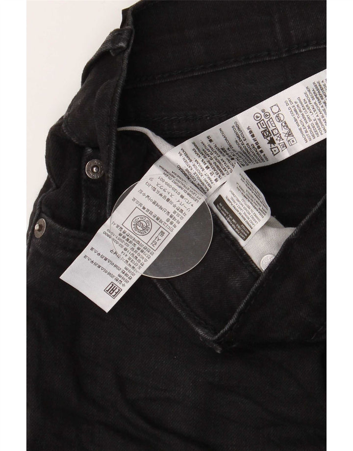 Levi's Herren 511 Slim Jeans W40 L30 schwarze Baumwolle