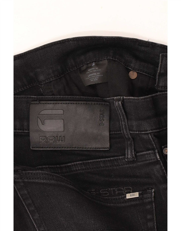 G-Star Herren 3301 Slim Jeans W32 L32 Schwarz