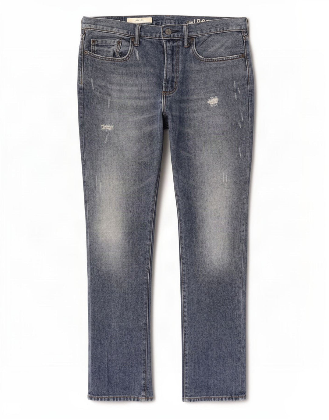 Gap Herren Slim Jeans W32 L32 Blaue Baumwolle
