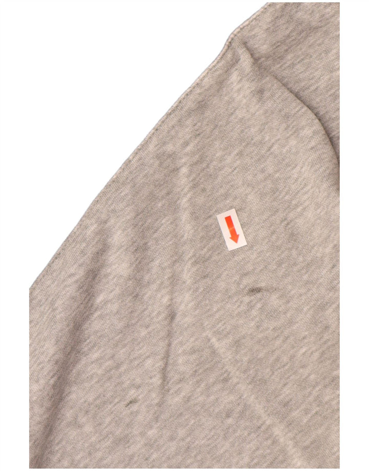 NIKE Herren-Sportshorts, groß, graue Colourblock-Baumwolle