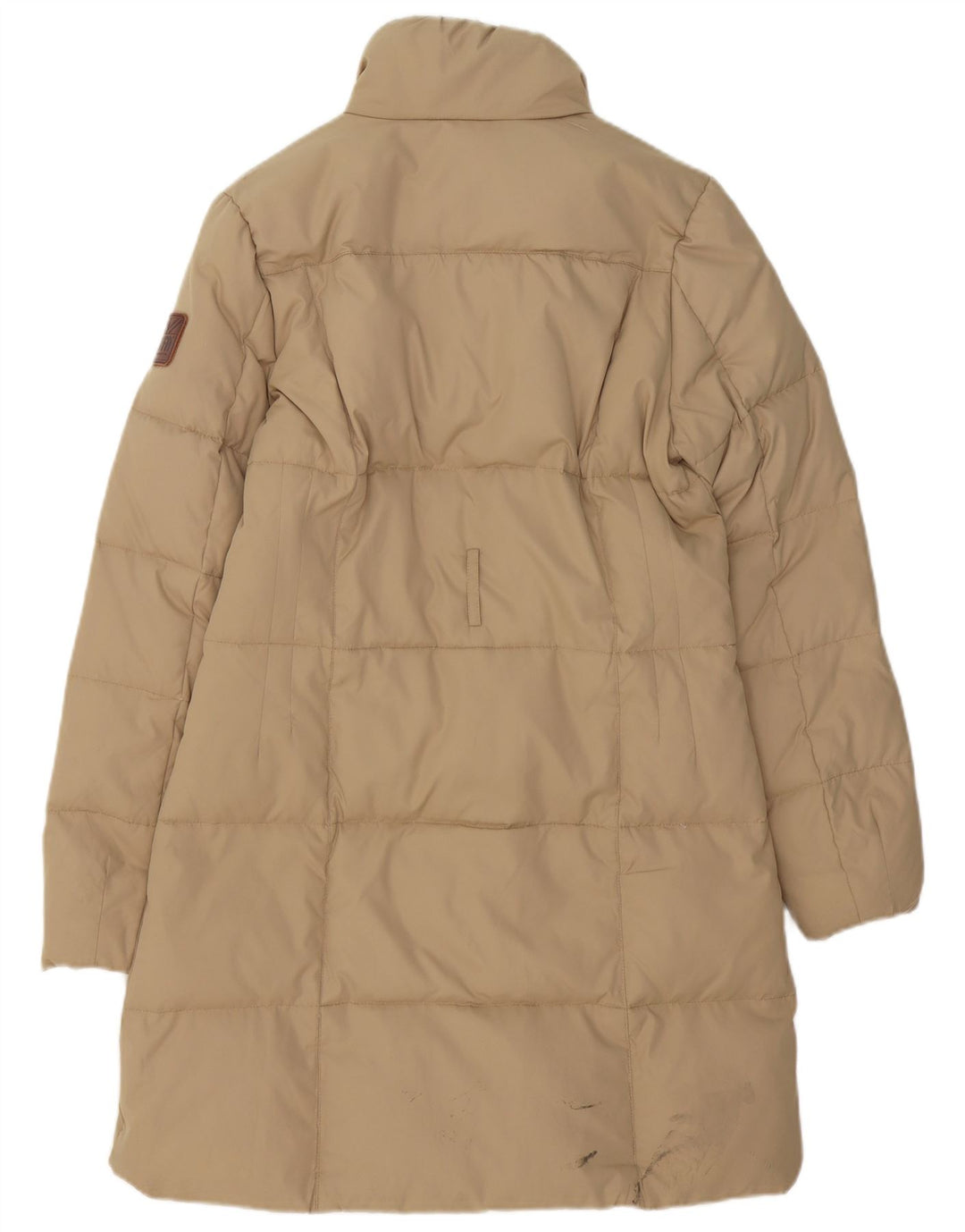 Puffa Damen Wattierter Mantel UK 14 Medium Beige Polyester