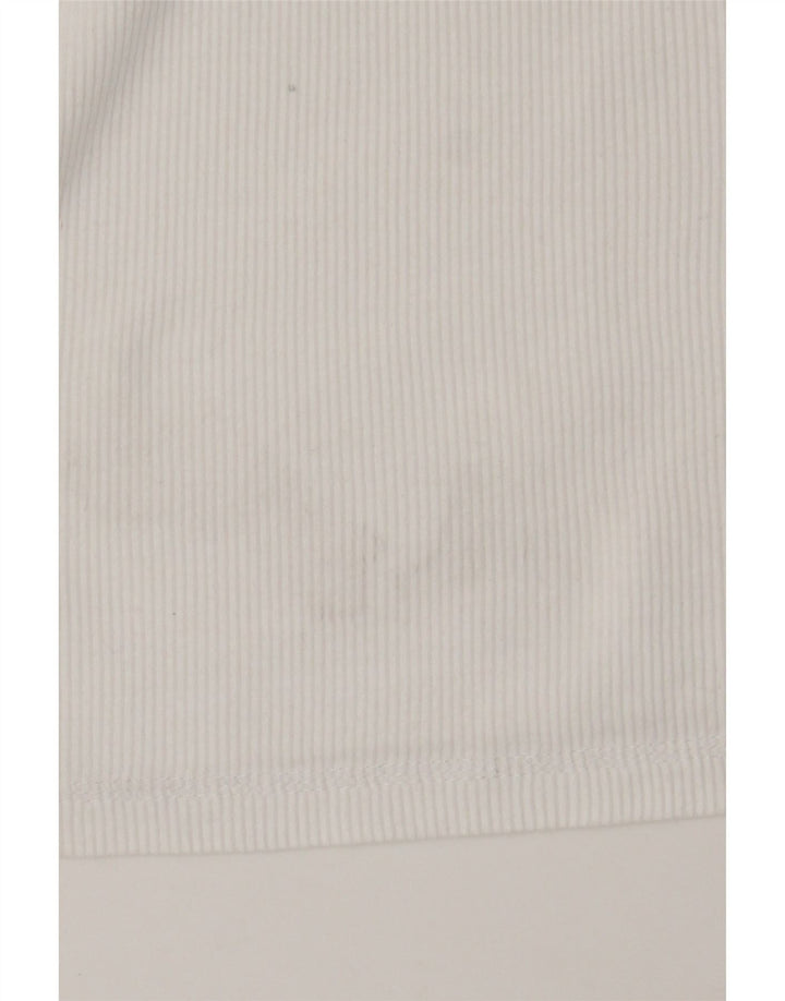 Max & Co. Damen Crop Vest Top UK 4 XS Weiß