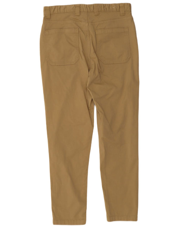 Zara Herren Slim Freizeithose EU 40 Medium W31 L27 Beige Baumwolle
