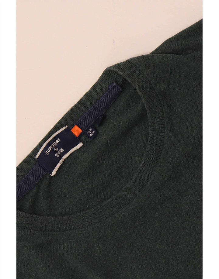Superdry Herren T-Shirt Top Mittelgrün