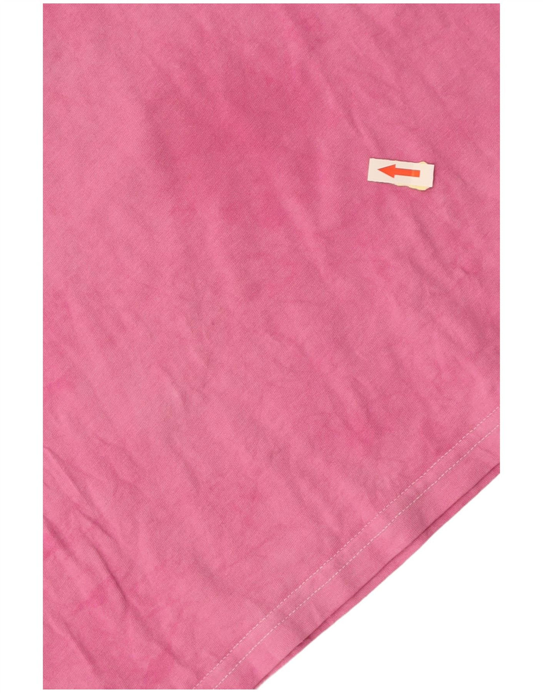 REEBOK Damen Grafik T-Shirt Top UK 18 XL Rosa Baumwolle