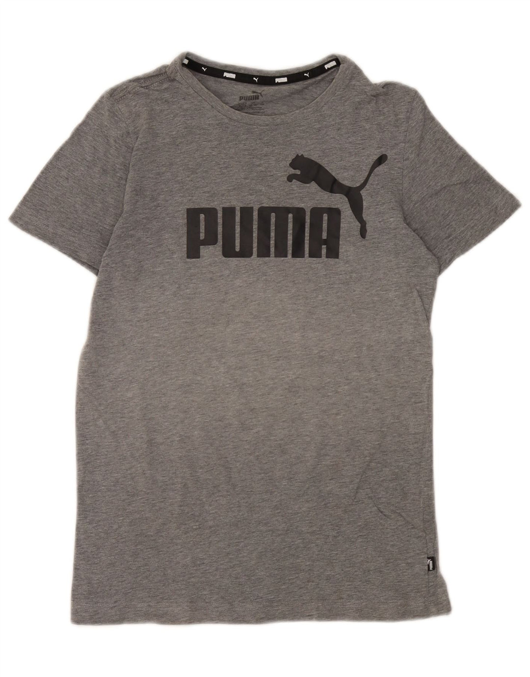 Puma Jungen Graphic T-Shirt Top 13-14 Jahre Grau
