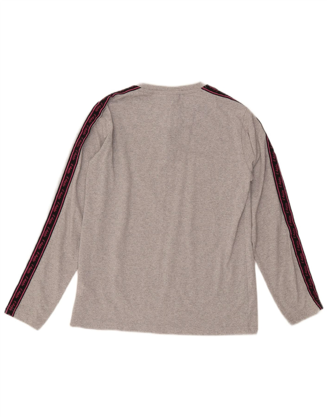 AUSTRALIAN L'ALPINA Damen Grafik-Top Langarm UK 10 Small Grau