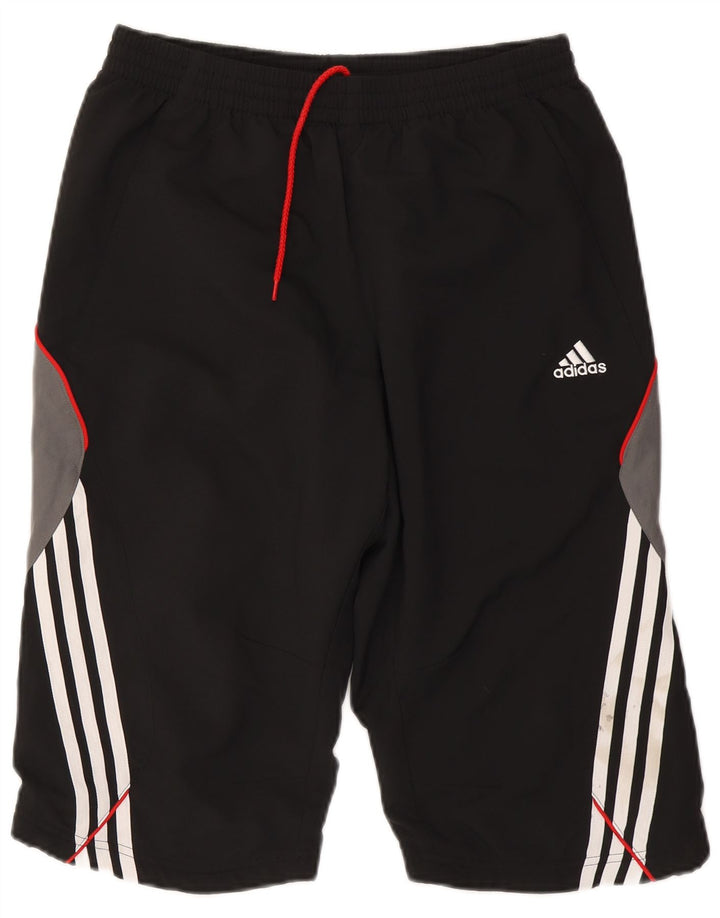 ADIDAS Herren Climalite Bermuda Sport Shorts Mittelschwarz Farbblock