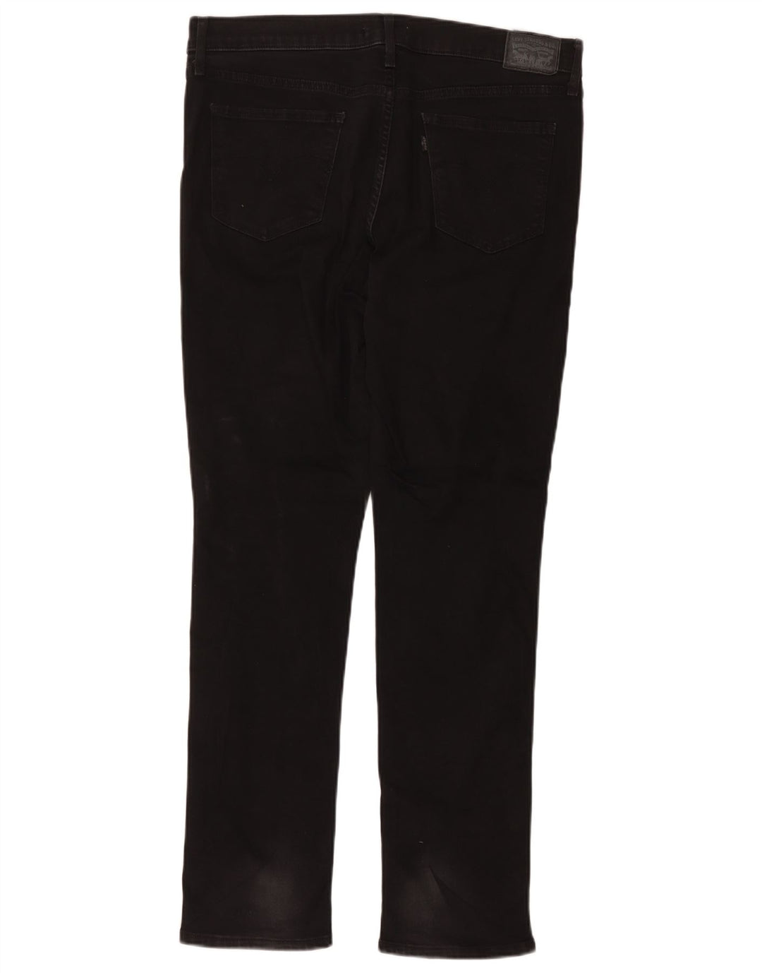 Levi's Damen 312 Shaping Slim Jeans W32 L30 Schwarze Baumwolle