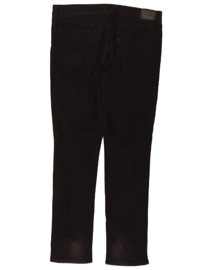 Levi's Damen 312 Shaping Slim Jeans W32 L30 Schwarze Baumwolle