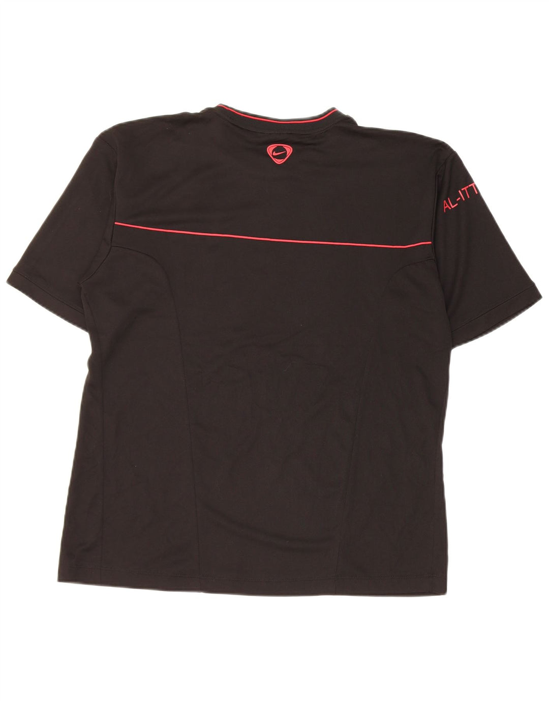 Nike Herren Al-Ittihad SC Graphic T-Shirt Top XL Schwarz