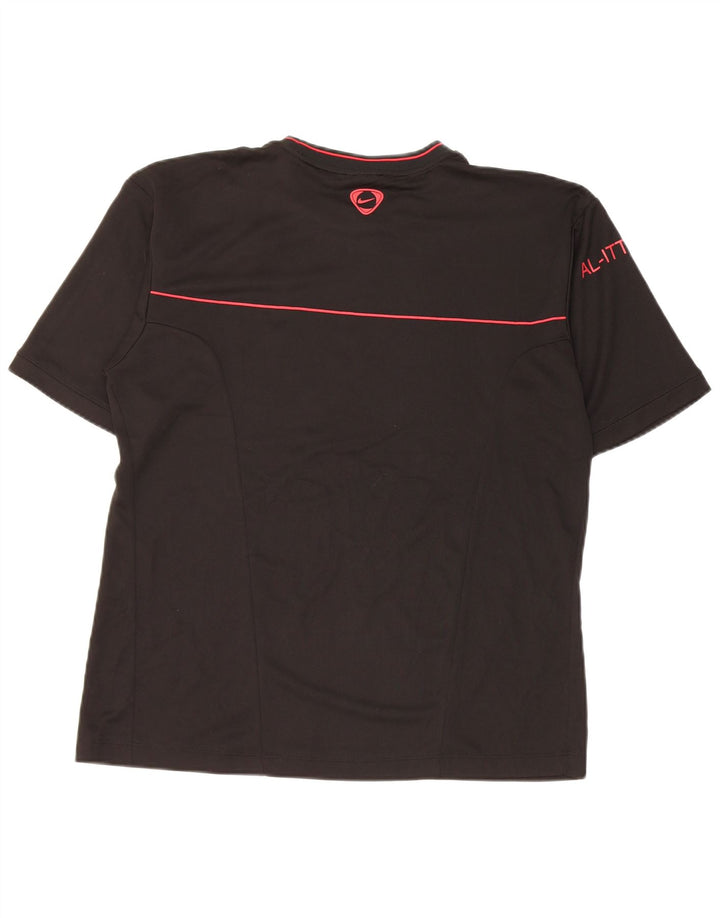 Nike Herren Al-Ittihad SC Graphic T-Shirt Top XL Schwarz