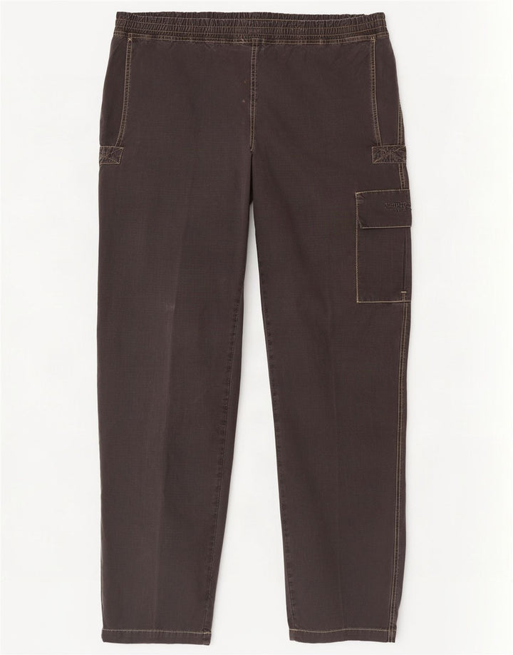 Murphy & Nye Gerade Herren-Cargohose W36 L35 Graue Baumwolle