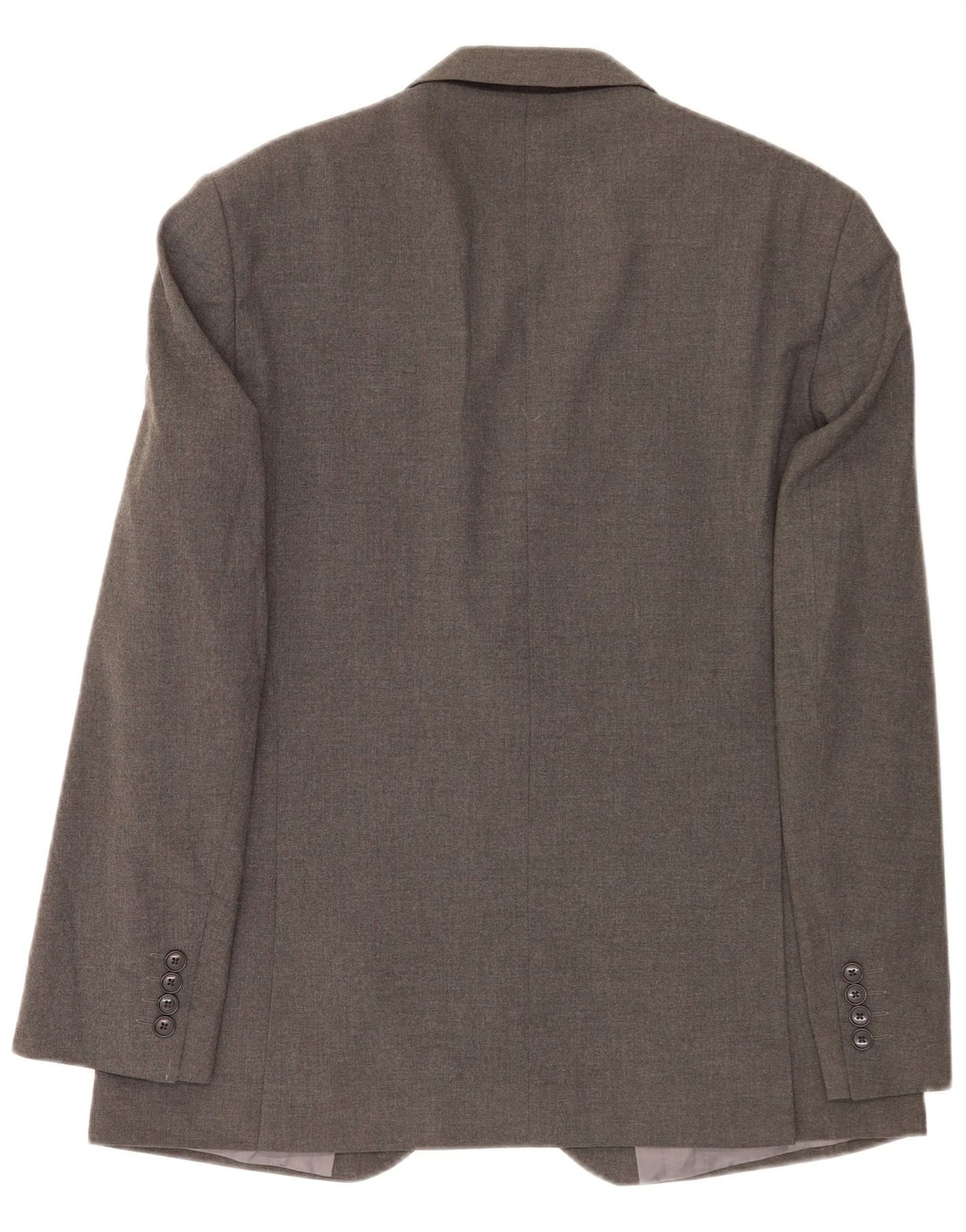 Marks & Spencer Herren-Blazer, reguläre Passform, 2 Knöpfe, UK 40, Mittelgrau