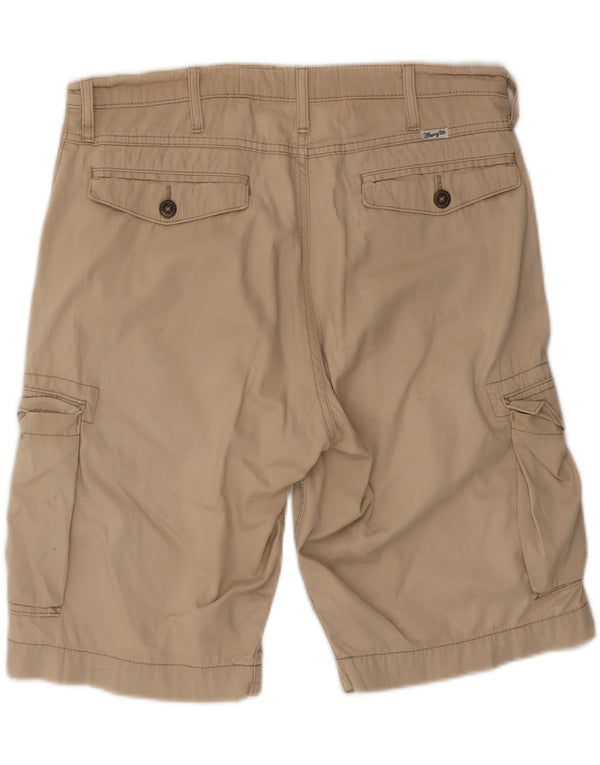 Wrangler Herren Cargoshorts W36 Large Beige Baumwolle