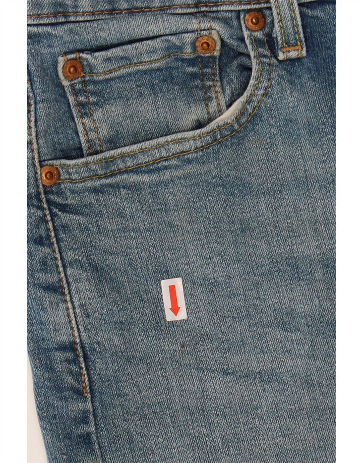 Levi's Damen 512 Slim Tapered Jeans W30 L31 Blaue Baumwolle