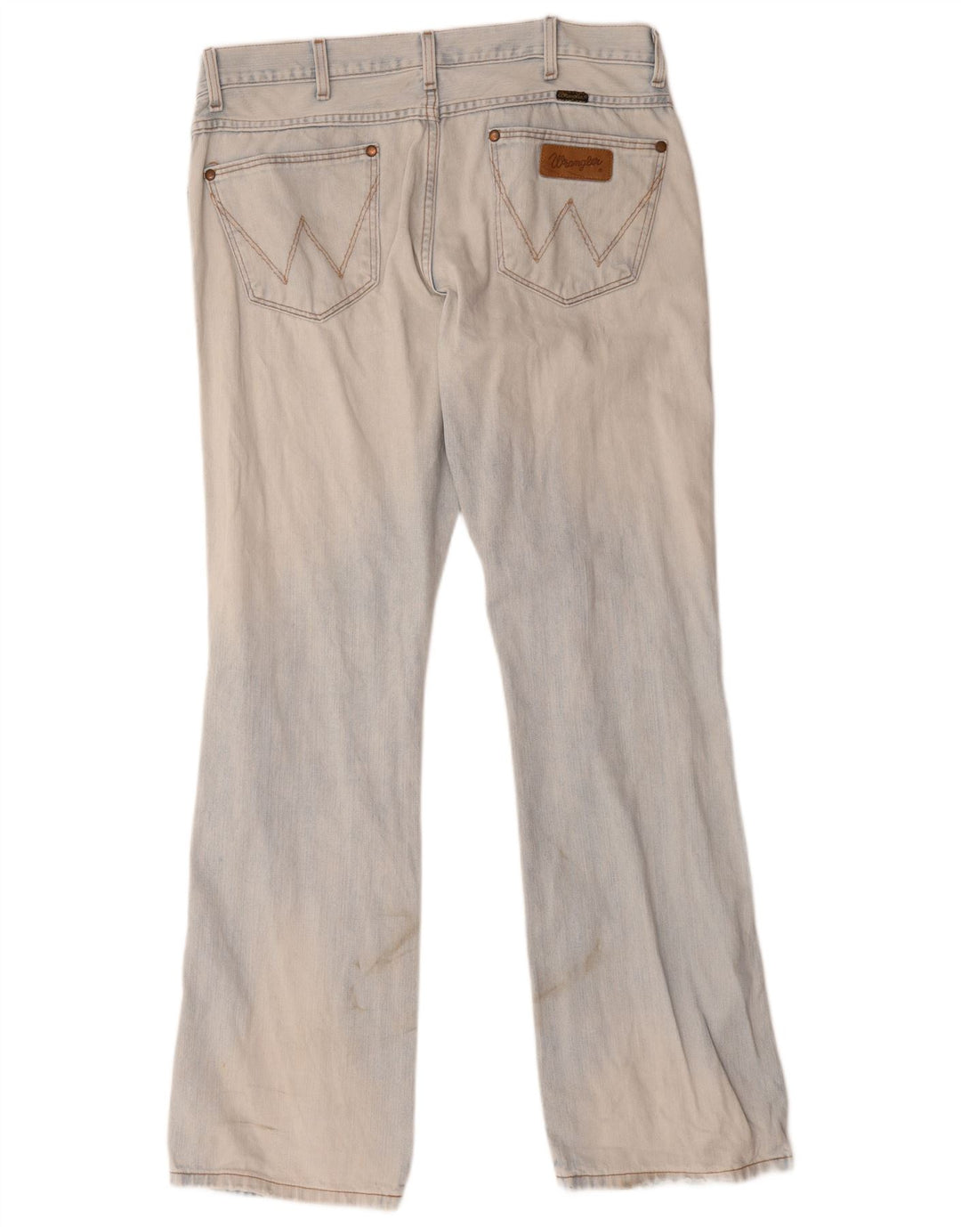 Wrangler Herren Dayton Bootcut Jeans W36 L34 Blaue Baumwolle