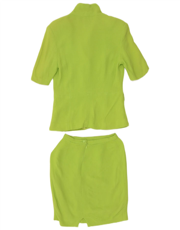 Swish Damen-Rock-Set mit 4 Knöpfen, 2-teilig, UK 8, Größe S, W24, Grün