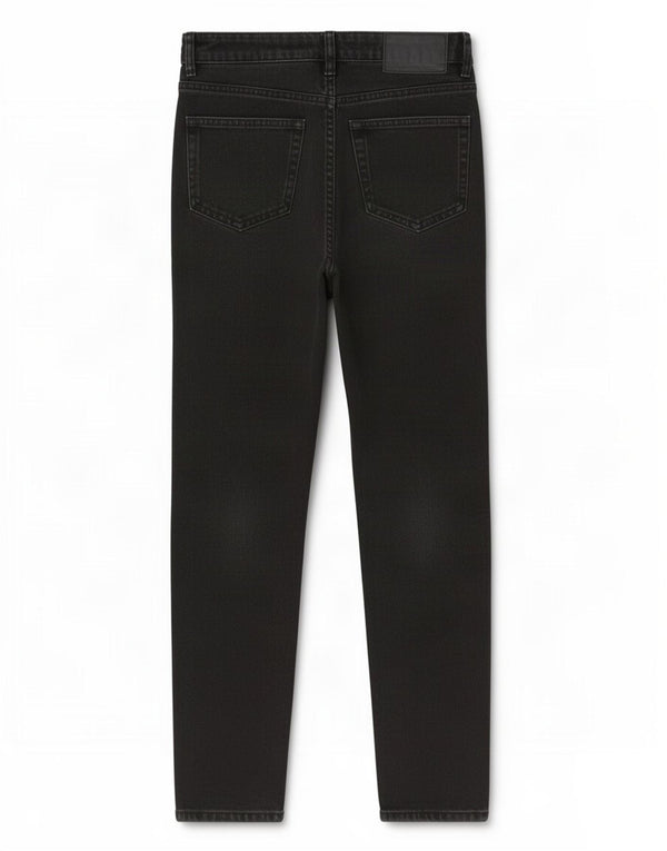 Zara Damen Straight Jeans EU 34 2XS W24 L26 Schwarz