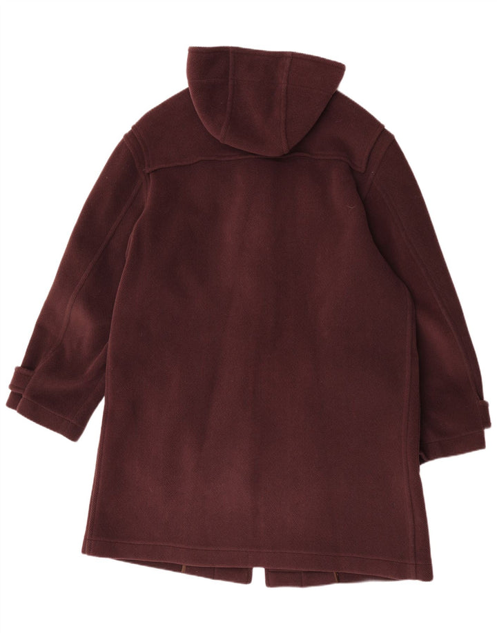 Corneliani Damen-Übergröße-Dufflecoat mit Kapuze IT 43 Large Braun