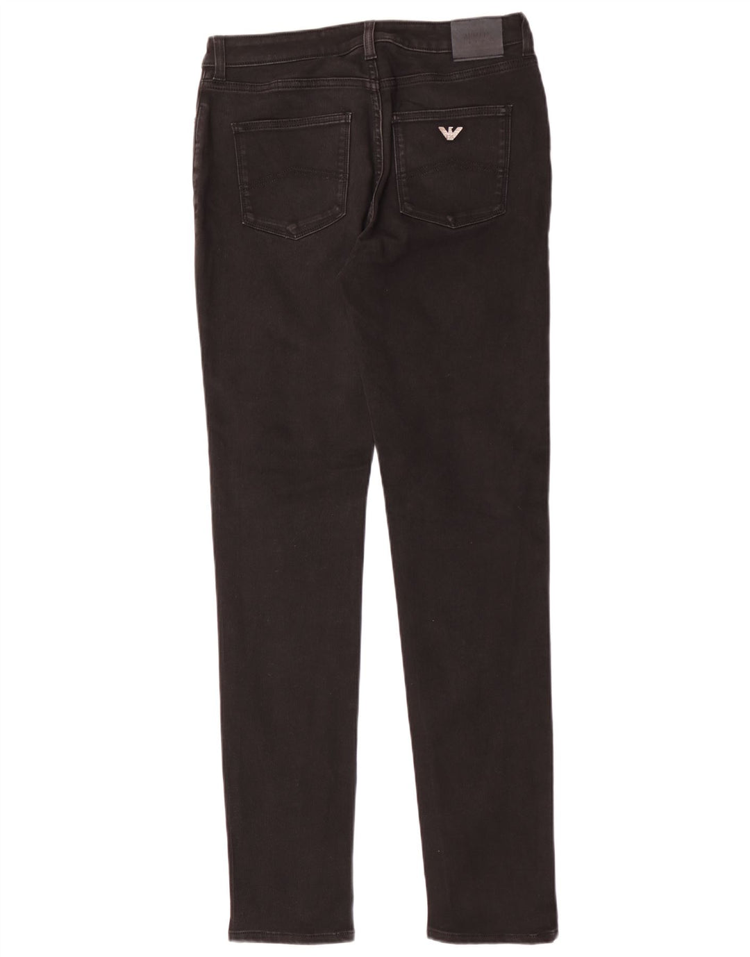 Armani Damen Skinny Jeans W31 L33 Schwarze Baumwolle